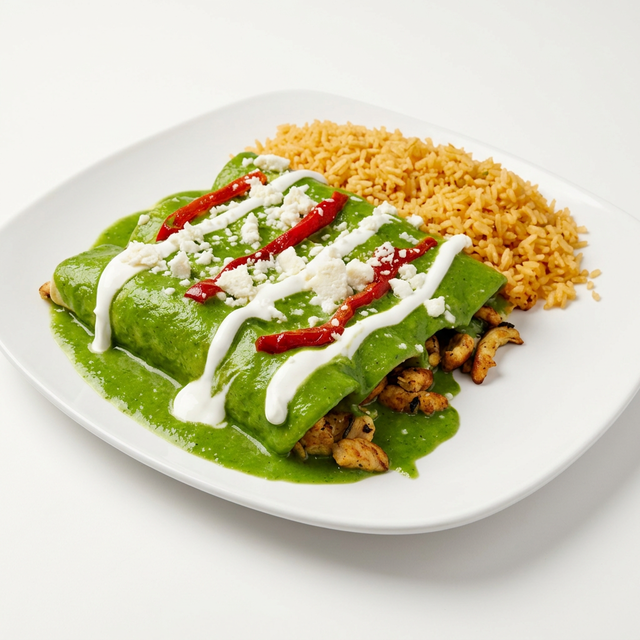 Chicken And Spinach.