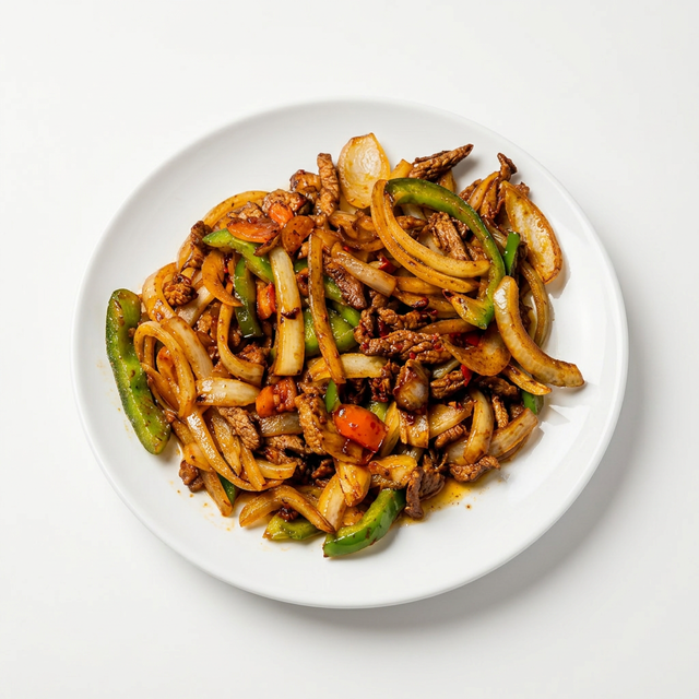Chicken Or Steak Fajitas.