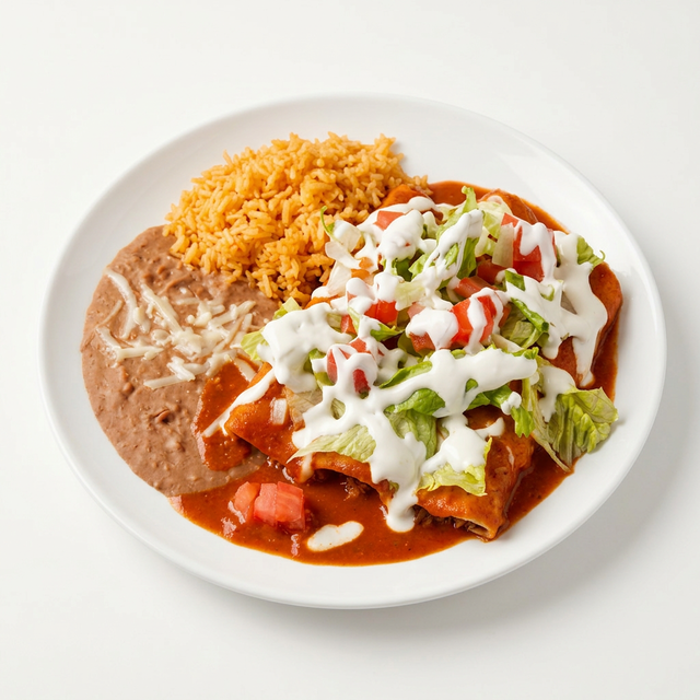 Enchiladas Supreme.